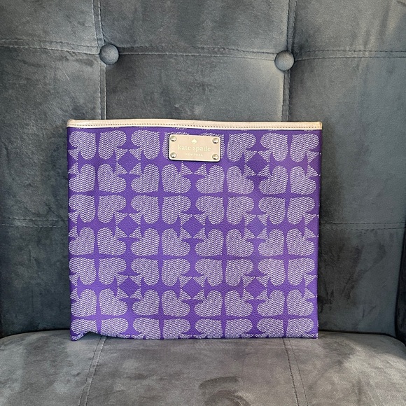 kate spade Handbags - Kate Spade Purple Clover Tote